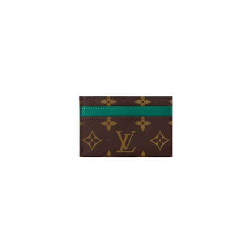 [스페셜오더]LOUIS VUITTON-M12839 루이비통 그린 모노그램 더블 카드 홀더