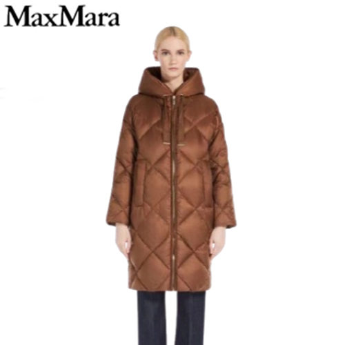 MAX MARA-102115 막스마라 카멜 나일론 롱 패딩 여성용