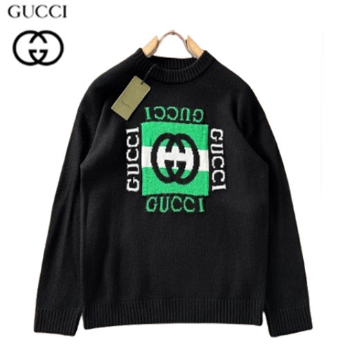 GUCCI-010816 구찌 블랙 니트 코튼 스웨터 남성용