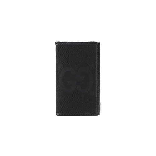 [스페셜오더]GUCCI-739511 1000 구찌 블랙 점보 GG 카드 케이스