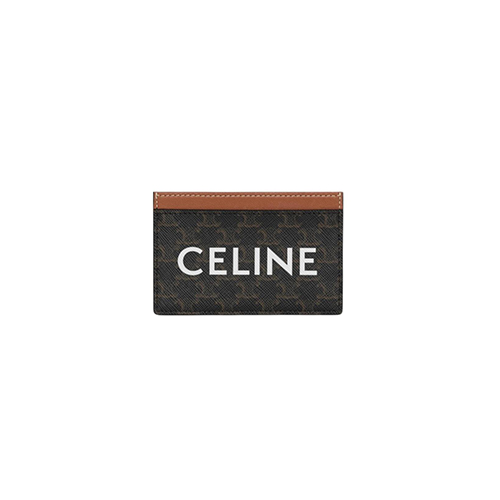 [스페셜오더]CELINE-10B702 셀린느 탠 CELINE 프린트 카드 지갑