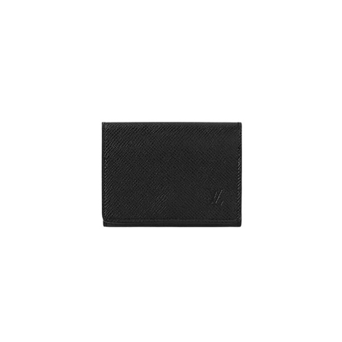 [스페셜오더]LOUIS VUITTON-M64595 루이비통 블랙 타이가 가죽 엔벨로페 카르트 드 비지트