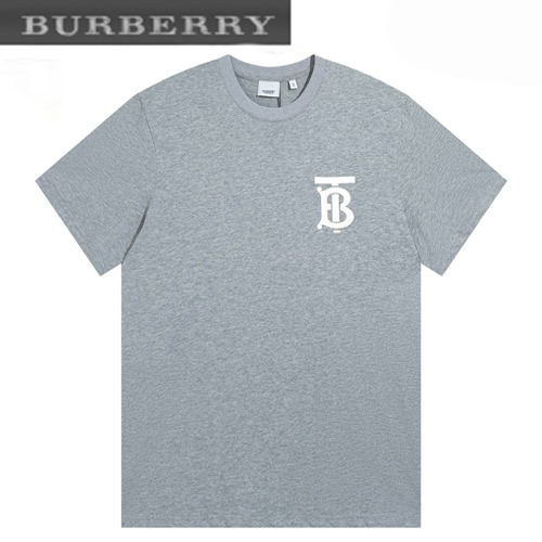 BURBERRY-05241 버버리 그레이 TB 로고 티셔츠 남성용