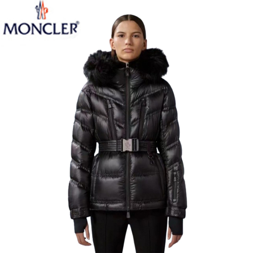 MONCLER-09241 몽클레어 블랙 나일론 패딩 여성용