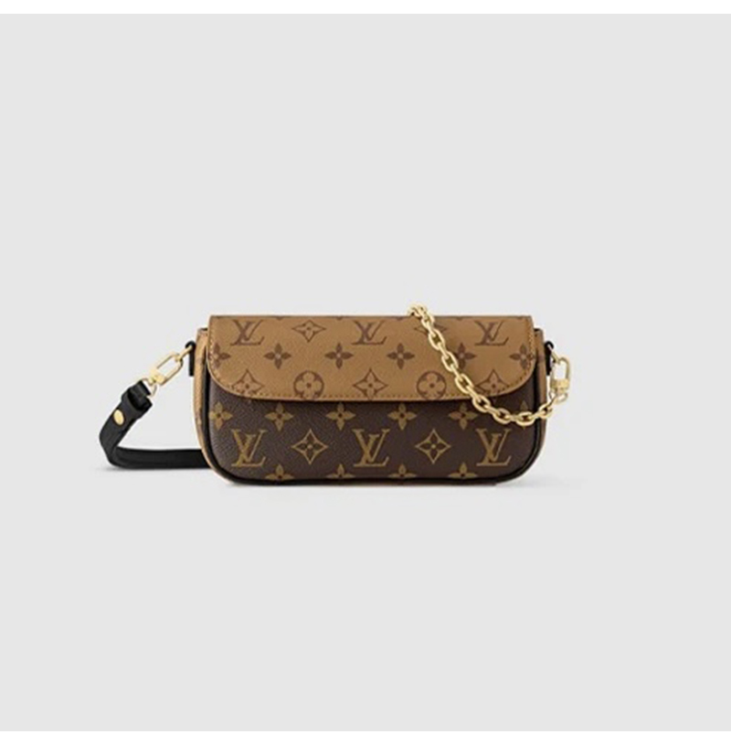 [스페셜오더]LOUIS VUITTON-M26587 루이비통 모노그램 리버스 월릿 온 체인 아이비
