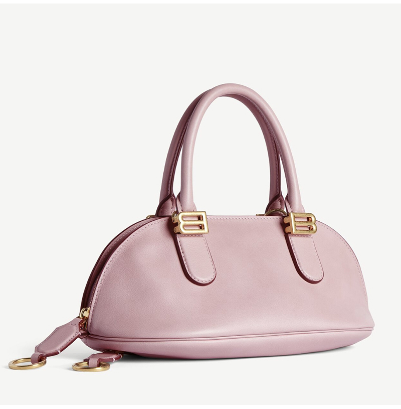  [스페셜오더]BALENCIAGA-8685852 발렌시아가 볼레로 볼링백 미니 로즈 쿼츠 여성용