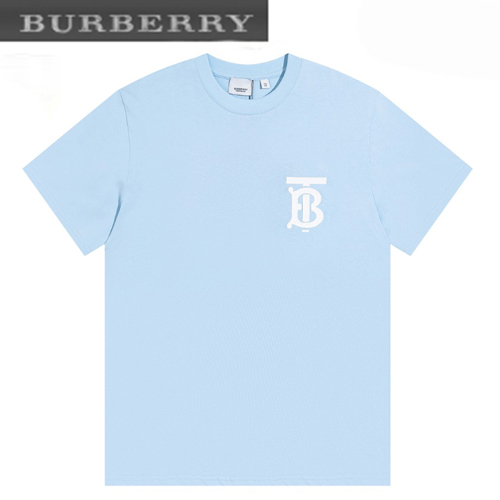 BURBERRY-05243 버버리 라이트 블루 TB 로고 티셔츠 남성용