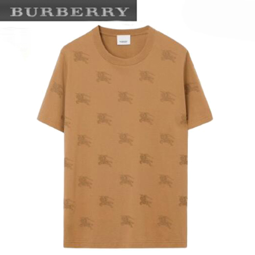 BURBERRY-80720871 버버리 카멜 EKD 코튼 티셔츠 남여공용