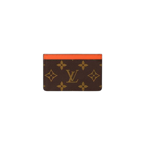 [스페셜오더]LOUIS VUITTON-M82870 루이비통 오렌지 모노그램 포르트 카르트 심플 PM