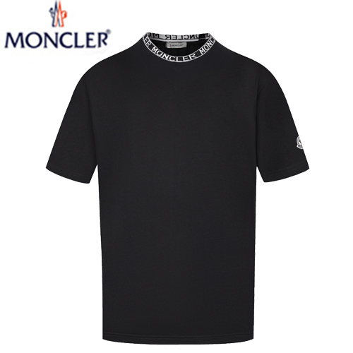 MONCLER-05197 몽클레어 블랙 코튼 티셔츠 남성용